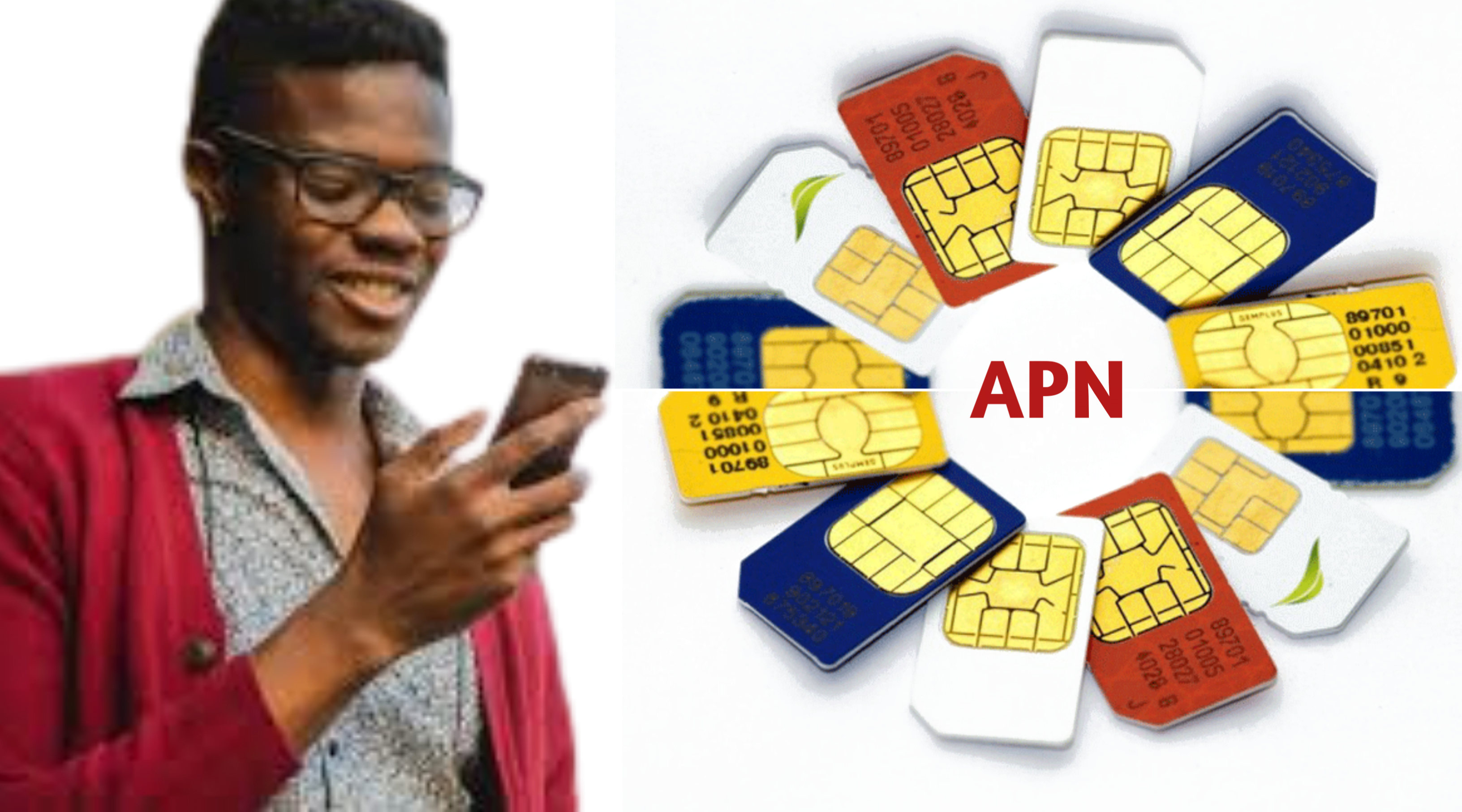 The correct APN settings for all network