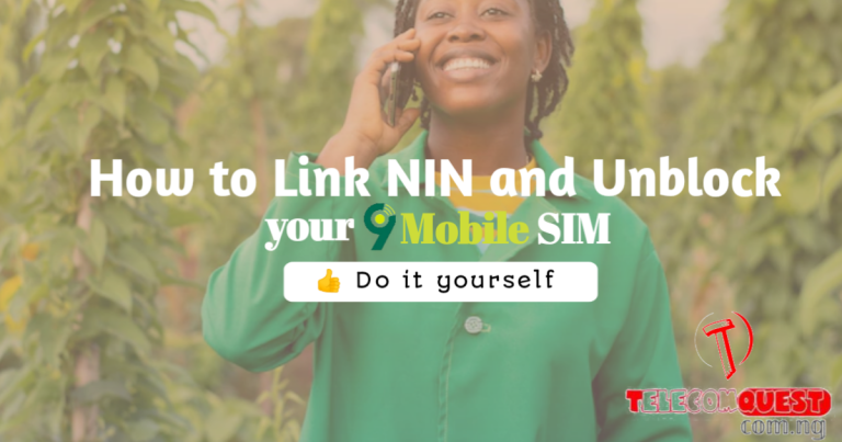 How to link NIN to 9mobile