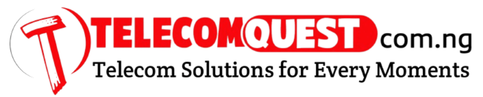 Telecom Quest logo and motto