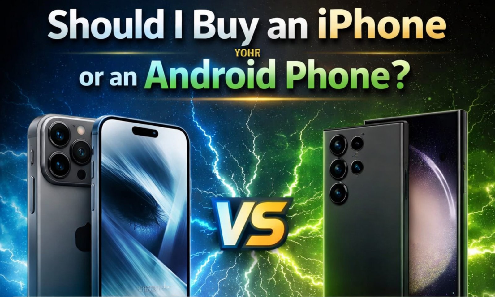Products and Reviews 4 Should I buy an iPhone or an Android phone