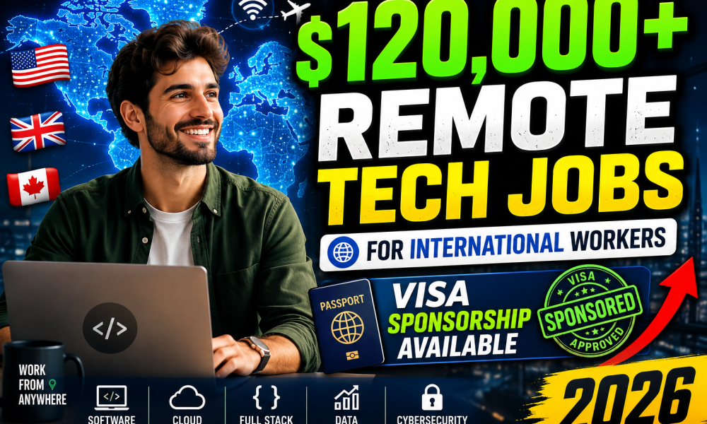 ChatGPT Image May 24 2026 08 53 24 PM $120,000+ Remote Tech Jobs for International Workers in 2026 (Visa Sponsorship Available)